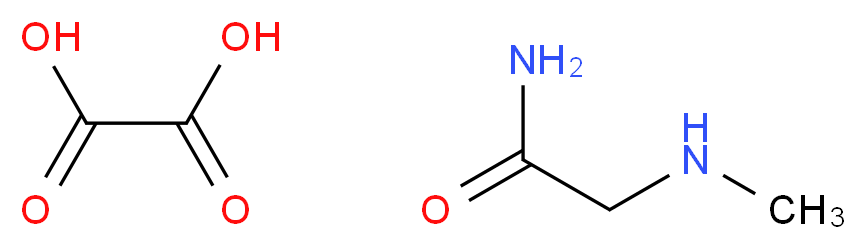 2-(methylamino)acetamide oxalate_Molecular_structure_CAS_)
