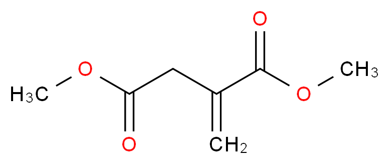 Dimethyl 2-methylenesuccinate_Molecular_structure_CAS_)