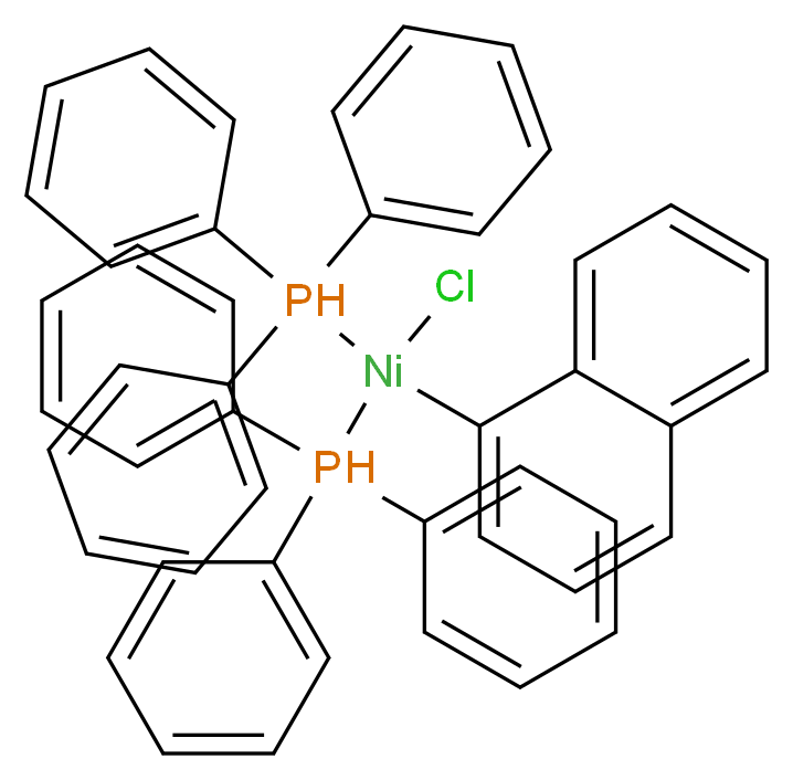 trans-Chloro(1-naphthyl)bis(triphenylphosphine)-nickel_Molecular_structure_CAS_54806-25-6)