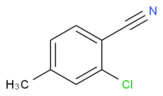 2-Chloro-4-methylbenzonitrile_Molecular_structure_CAS_21423-84-7)