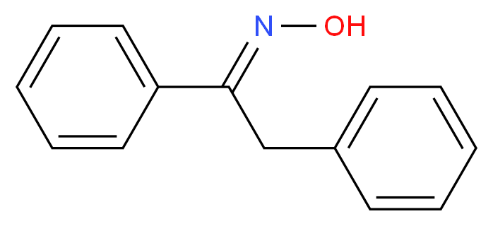 Deoxybenzoin Oxime_Molecular_structure_CAS_26306-06-9)