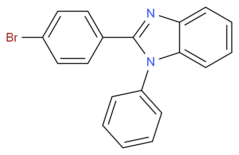 2-(4-Bromophenyl)-1-phenyl-1H-benzoimidazole_Molecular_structure_CAS_2620-76-0)