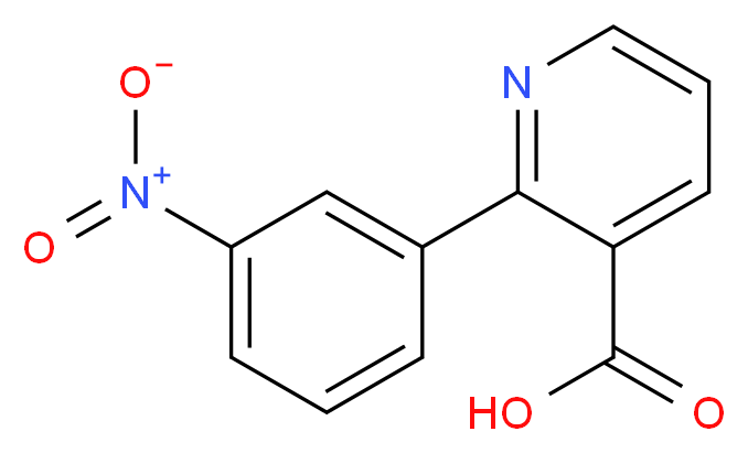 2-(3-Nitrophenyl)nicotinic acid_Molecular_structure_CAS_937601-72-4)