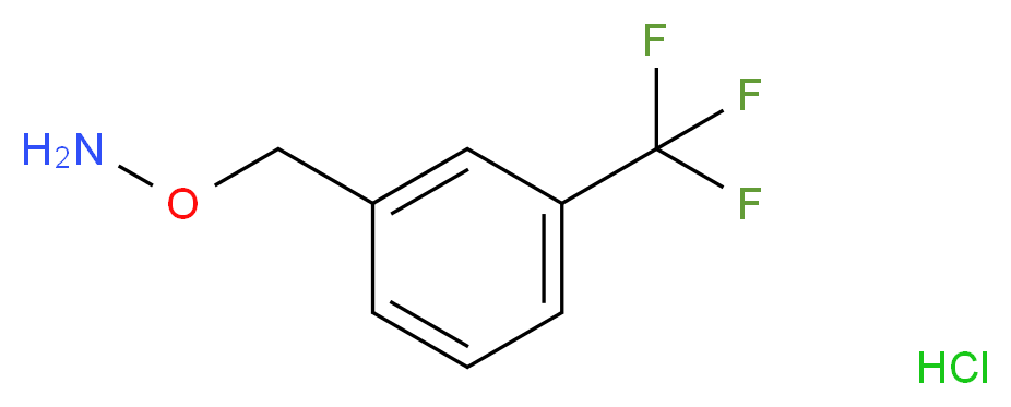 1-[(Aminooxy)methyl]-3-(trifluoromethyl)benzene hydrochloride_Molecular_structure_CAS_15256-07-2)