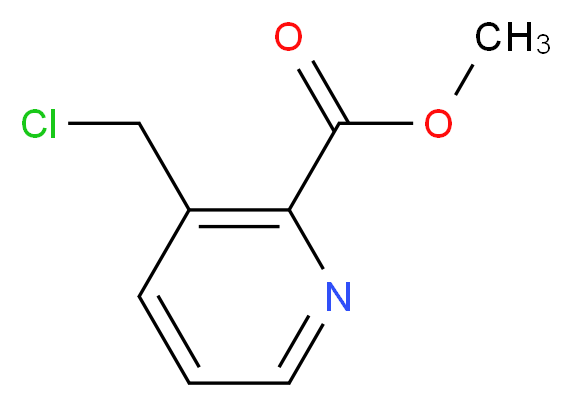methyl 3-(chloromethyl)picolinate_Molecular_structure_CAS_1196146-77-6)