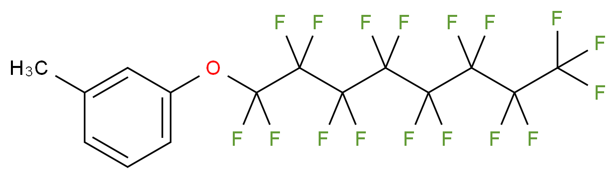 3-(Perfluorooctyloxy)toluene_Molecular_structure_CAS_)