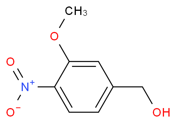 3-Methoxy-4-nitrobenzyl alcohol_Molecular_structure_CAS_80866-88-2)