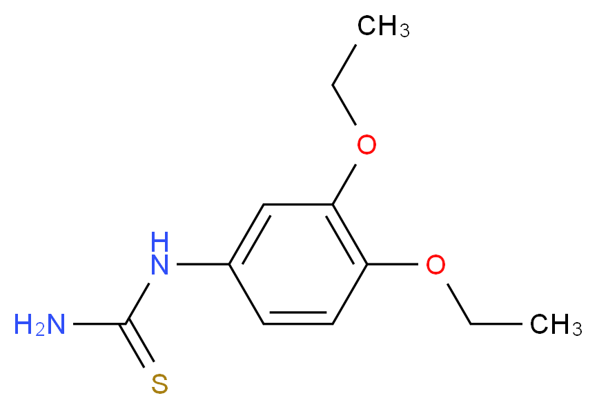 N-(3,4-diethoxyphenyl)thiourea_Molecular_structure_CAS_)