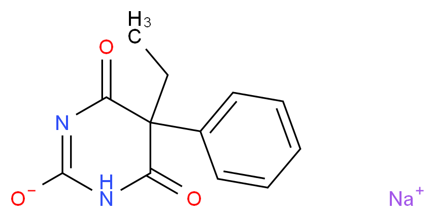 Phenobarbital sodium salt_Molecular_structure_CAS_57-30-7)