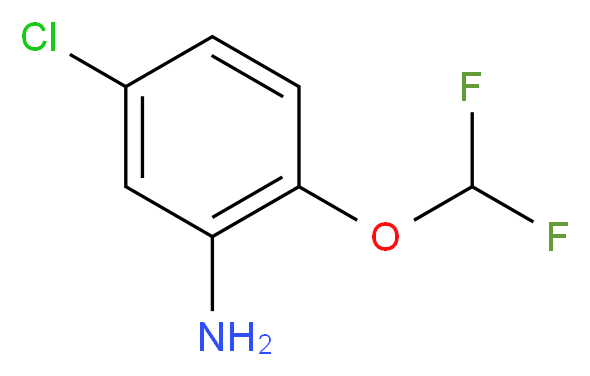 5-Chloro-2-(difluoromethoxy)aniline 97%_Molecular_structure_CAS_)