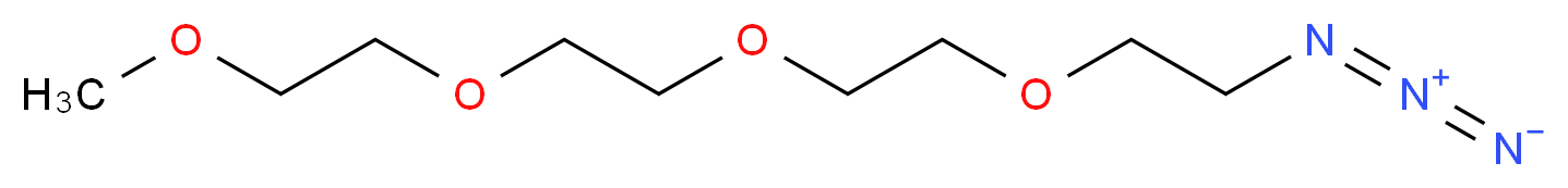 O-(2-Azidoethyl)-O′-methyl-triethylene glycol_Molecular_structure_CAS_606130-90-9)