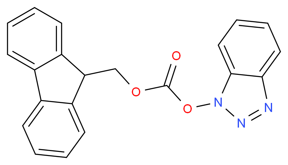 9-Fluorenylmethyl 1-benzotriazolyl carbonate_Molecular_structure_CAS_82911-71-5)