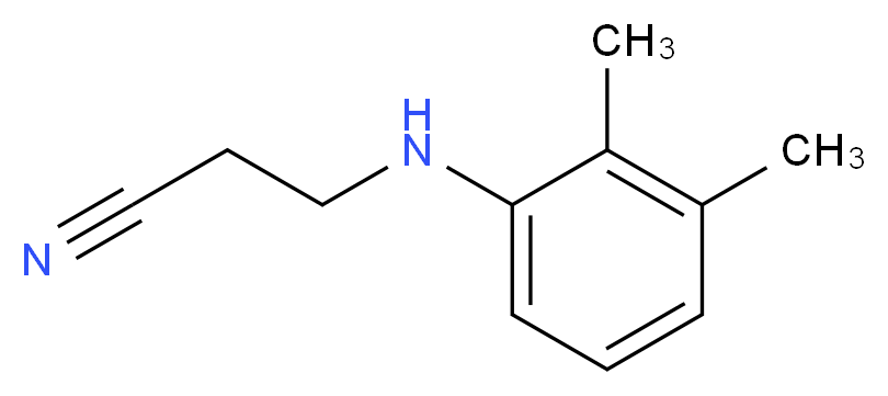 3-[(2,3-dimethylphenyl)amino]propanenitrile_Molecular_structure_CAS_36034-59-0)