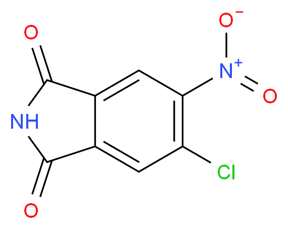 5-Chloro-6-nitroisoindoline-1,3-dione_Molecular_structure_CAS_6015-57-2)