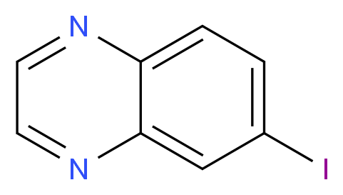  Quinoxaline, 6-iodo_Molecular_structure_CAS_50998-18-0)