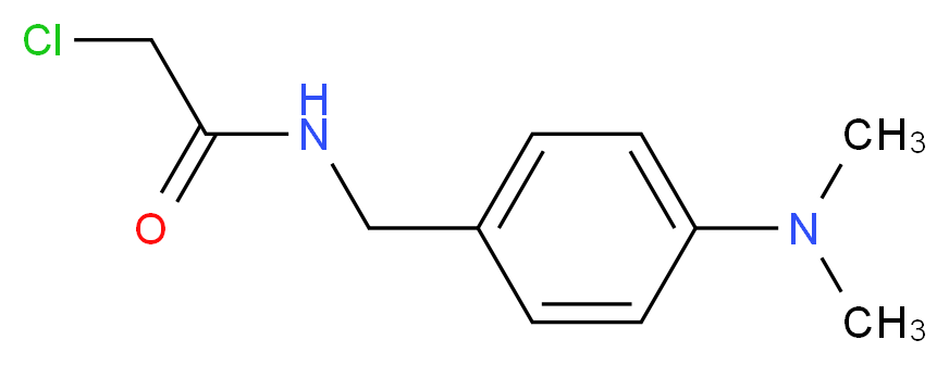 2-chloro-N-[4-(dimethylamino)benzyl]acetamide_Molecular_structure_CAS_57678-38-3)