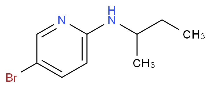 N-(5-Bromo-2-pyridinyl)-N-(sec-butyl)amine_Molecular_structure_CAS_)