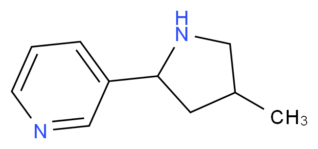 3-(4-methylpyrrolidin-2-yl)pyridine_Molecular_structure_CAS_603090-13-7)
