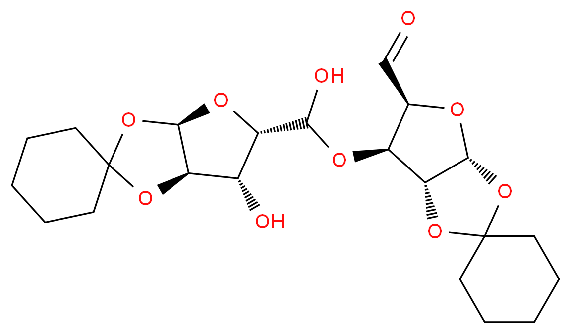 1,2-O-Cyclohexylidene-α-D-xylopentodialdo-1,4-furanose dimer_Molecular_structure_CAS_15356-27-1)