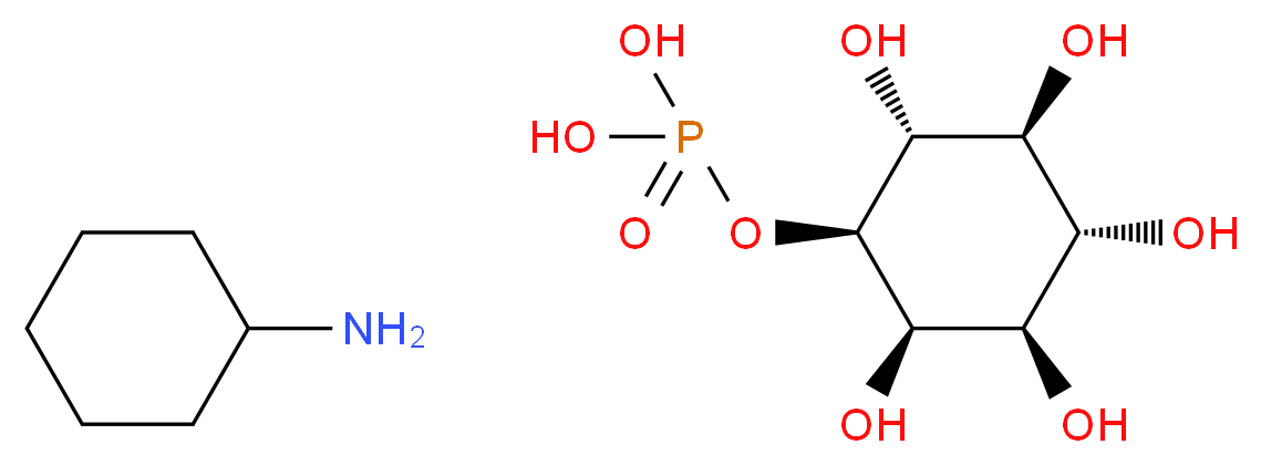 D-myo-Inositol 1-monophosphate bis(cyclohexylammonium) salt_Molecular_structure_CAS_)