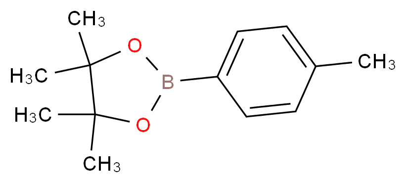 4,4,5,5-Tetramethyl-2-(p-tolyl)-1,3,2-dioxaborolane_Molecular_structure_CAS_195062-57-8)