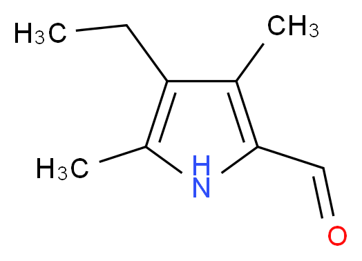 4-Ethyl-3,5-dimethyl-1H-pyrrole-2-carbaldehyde_Molecular_structure_CAS_6250-80-2)