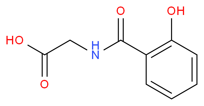 o-Hydroxyhippuric acid_Molecular_structure_CAS_487-54-7)