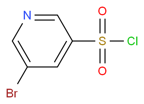 5-Bromopyridine-3-sulphonyl chloride 97%_Molecular_structure_CAS_65001-21-0)