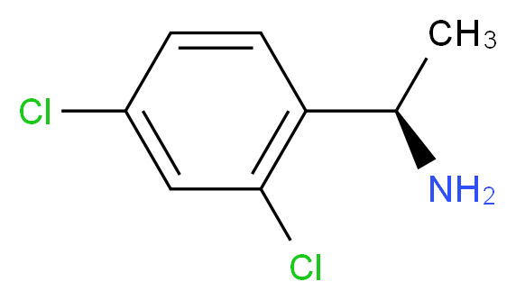 (1R)-1-(2,4-dichlorophenyl)ethan-1-amine_Molecular_structure_CAS_)