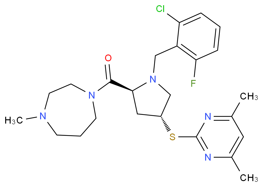  molecular structure