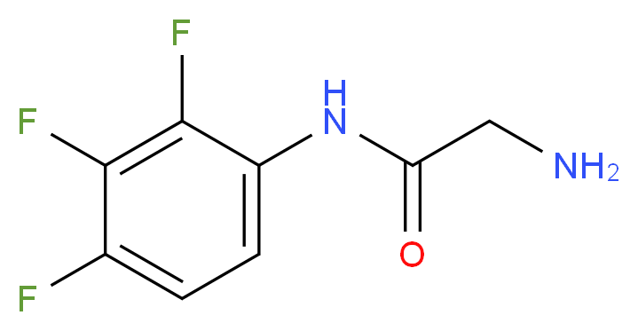 N~1~-(2,3,4-trifluorophenyl)glycinamide_Molecular_structure_CAS_900640-59-7)