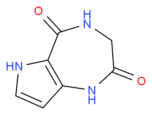 1,3,4,6-Tetrahydropyrrolo[3,2-e]-[1,4]diazepine-2,5-dione_Molecular_structure_CAS_)