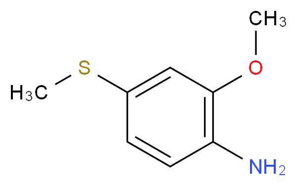 2-methoxy-4-(methylsulfanyl)aniline_Molecular_structure_CAS_)