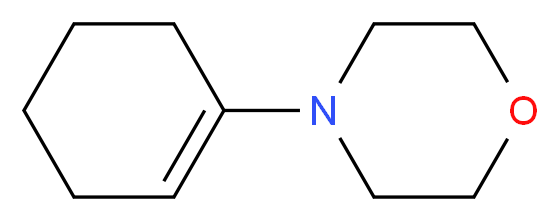 4-(1-Cyclohexen-1-yl)morpholine_Molecular_structure_CAS_670-80-4)