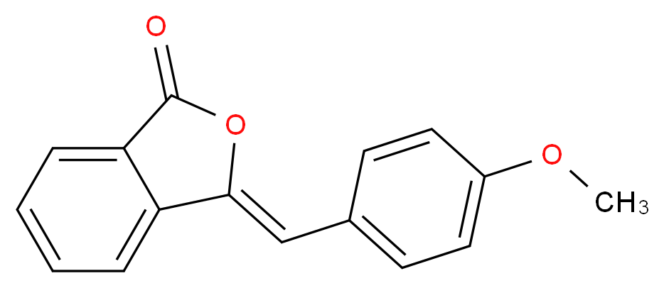 p-Anisylidenephthalide_Molecular_structure_CAS_4767-61-7)