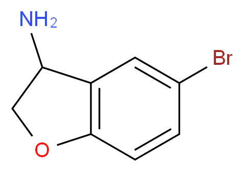 5-Bromo-2,3-dihydro-benzofuran-3-ylamine_Molecular_structure_CAS_885280-79-5)