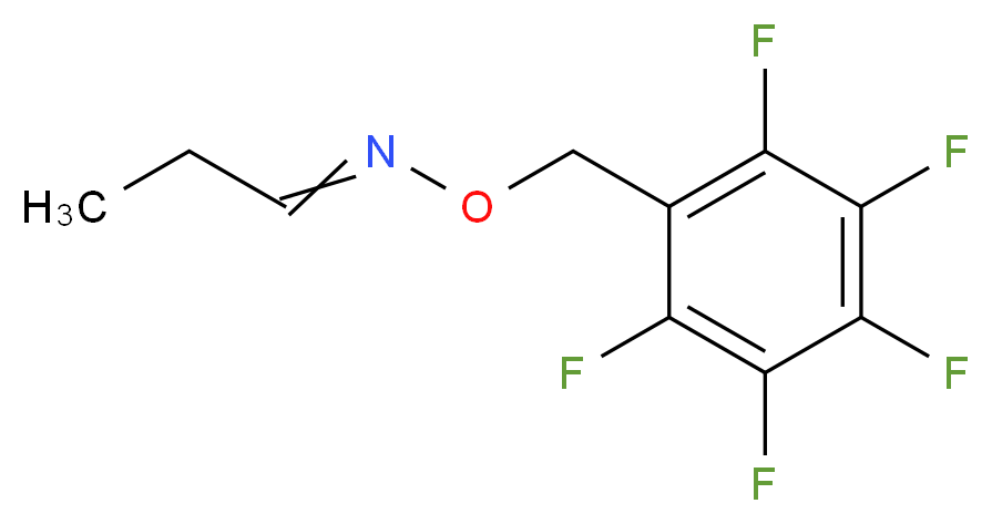 Propionaldehyde O-pentafluorophenylmethyl-oxime_Molecular_structure_CAS_932710-53-7)