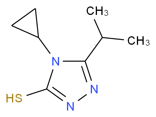 4-cyclopropyl-5-isopropyl-4H-1,2,4-triazole-3-thiol_Molecular_structure_CAS_)