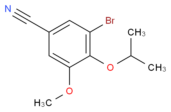 3-Bromo-4-isopropoxy-5-methoxybenzonitrile_Molecular_structure_CAS_515848-62-1)