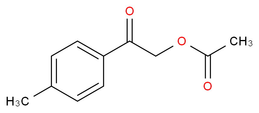 2-(4-Methylphenyl)-2-oxoethyl acetate_Molecular_structure_CAS_65143-37-5)