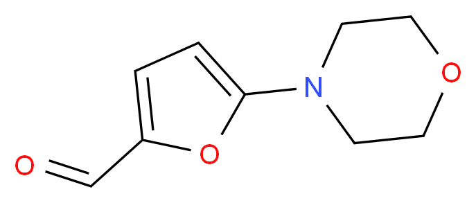 5-morpholin-4-yl-2-furaldehyde_Molecular_structure_CAS_3680-96-4)