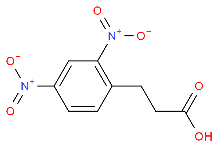 3-(2,4-dinitrophenyl)propanoic acid_Molecular_structure_CAS_90417-95-1)