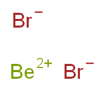 Beryllium bromide_Molecular_structure_CAS_7787-46-4)