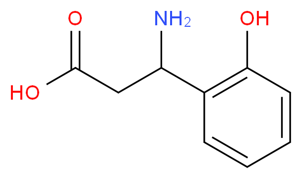 3-AMINO-3-(2-HYDROXYPHENYL)PROPANOIC ACID_Molecular_structure_CAS_5678-46-6)