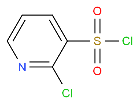 2-Chloropyridine-3-sulphonyl chloride_Molecular_structure_CAS_6684-06-6)
