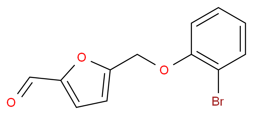 5-(2-bromophenoxymethyl)furan-2-carbaldehyde_Molecular_structure_CAS_)