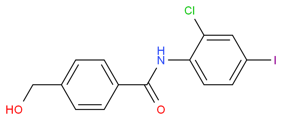 N-(2-Chloro-4-iodophenyl)-4-methoxybenzamide_Molecular_structure_CAS_424807-10-3)