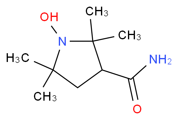 3-Carbamoyl-2,2,5,5-tetramethyl-3-pyrrolidine-1-yloxy_Molecular_structure_CAS_4399-80-8)