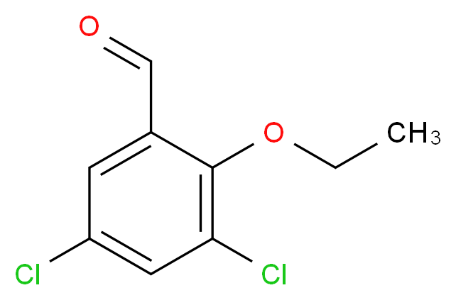 3,5-Dichloro-2-ethoxybenzaldehyde_Molecular_structure_CAS_)