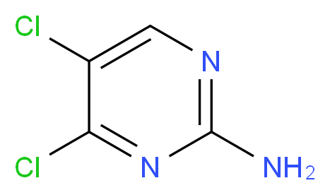 4,5-Dichloropyrimidin-2-amine_Molecular_structure_CAS_403854-21-7)